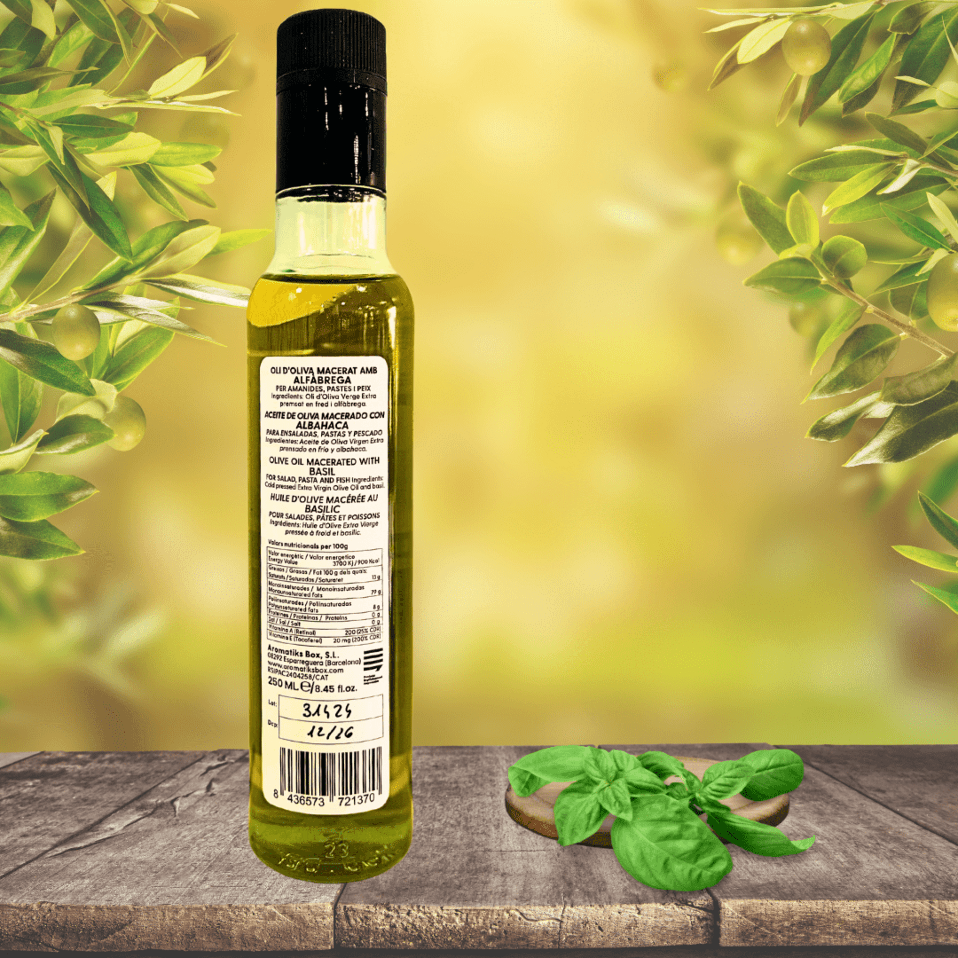 Aceite de albahaca Fio - 2