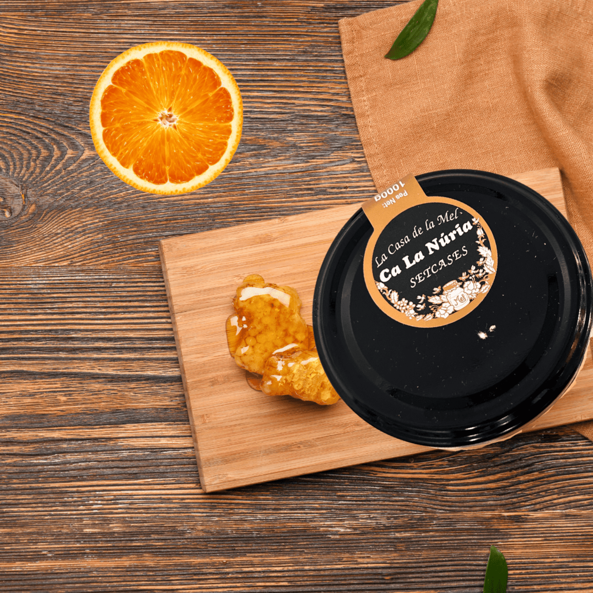 Miel de Naranja Cruda 1kg. - 3