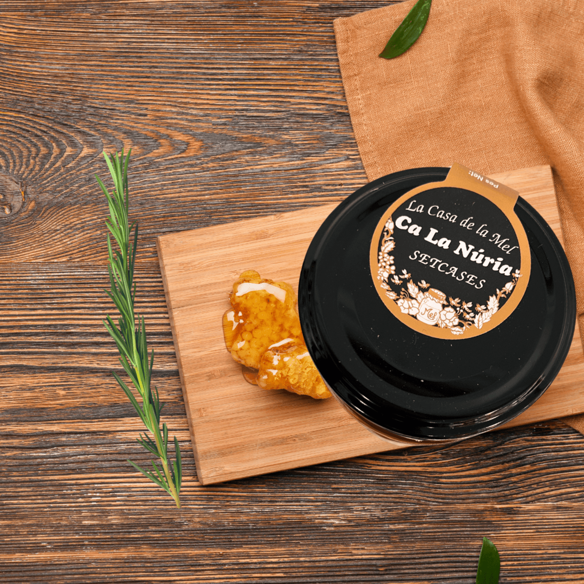Miel de Romero Cruda 375gr. - 3