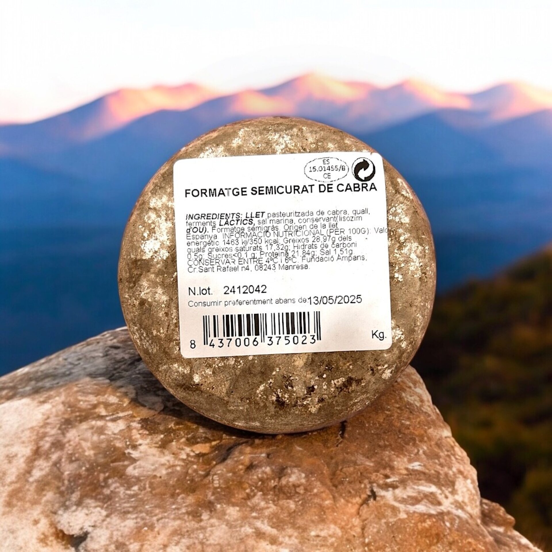 Queso de Cabra Semicurado Muntanyola - 2